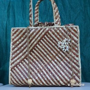 Hawaiian Lauhala bag